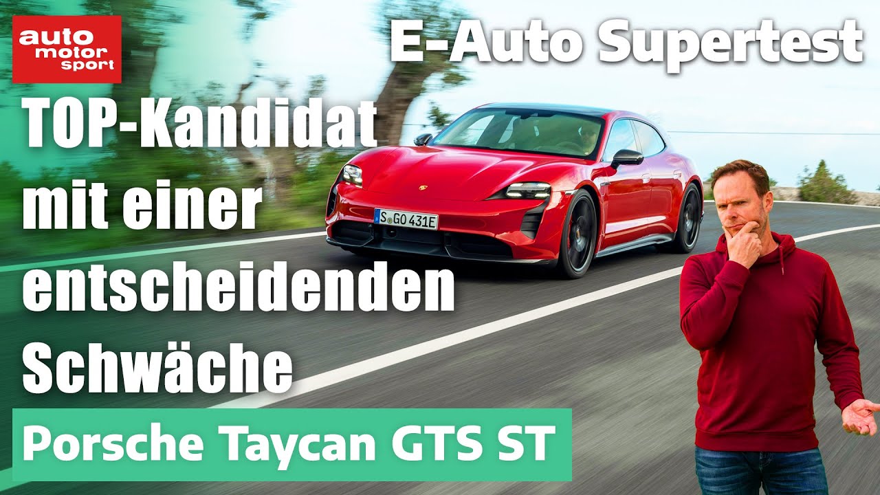 Mehr als ein Lückenfüller: Neuer Porsche Taycan GTS im Fahrbericht