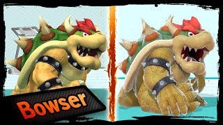 Moveset Animation Comparison | BOWSER