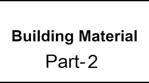 Building Materials and Construction MCQs-Part-2