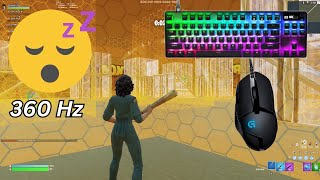 SteelSeries Apex Pro TKL ASMR😴 360 FPS Fortnite Satisfying Box Fights 📦