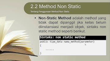 PEMROGRAMAN BERORIENTASI OBJEK DENGAN JAVA Materi 03