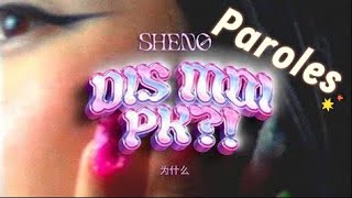 Sheng - Dis-moi PK ?! 为什么 (Paroles)