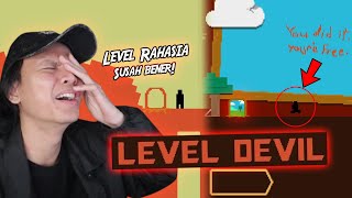 TERNYATA INI LEVEL TERSULIT DI GAME INI   MEMBUKA PINTU RAHASIA - Level Devil - (Secret level)