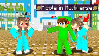 MICOLE Gets JELOUS From Another MICOLE in MULTIVERSE | Micole VS Micole KALDAG BATTLE!😂 | Minecraft