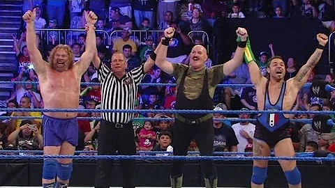 Sgt. Slaughter & Jim Duggan & Santino Marella vs. ...