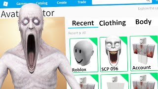 MAKING SCP 096 a ROBLOX ACCOUNT (New Morph!)