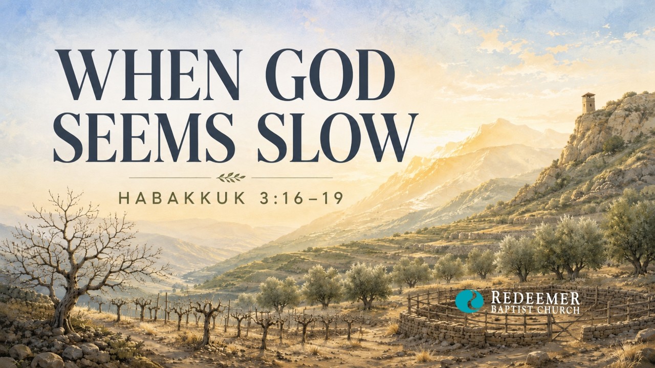 When God Seems Slow | Habakkuk | Redeemer Baptist Church