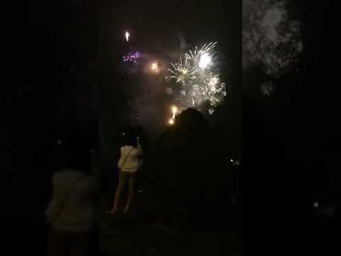 Bắn pháo hoa cực đẹp tại quảng trường Lam sơn - tpTH