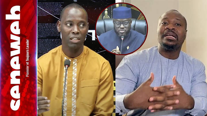Daouda Mine réagit aux révélations de Guy Maruis Sagna " li mou wax budé deug leu(..) il est.. "