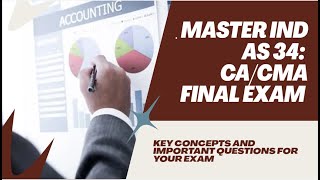 Ind AS 34 Exam-Oriented Revision | Concepts + Questions + Must-Know Qs | CA Final FR