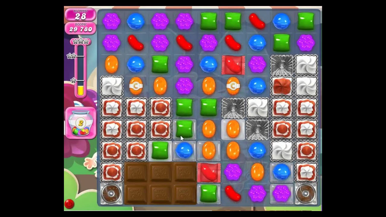 Candy Crush Saga Level 1221 TIFFI IN WONDERLAND YouTube
