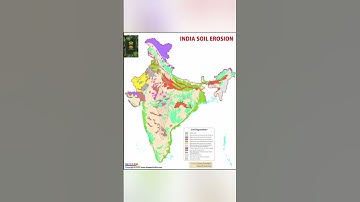 SOIL EROSION IN MAP OF INDIA