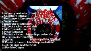 Kabak - Descomposion Cerebral FULL ALBUM + BONUS (2016)
A Death Grind Metal Pionner Band from El Salvador, Central America
Since 1994
First Full Lenght
Descomposion Cerebral (1998) +
BONUS (DEMO 1995 THIRTY WEEKS OF DEFECATION)
TrackList
1. Asauras purulentas (Intro)
2. Catastrofe letrinal
3. Descomposición cerebral
4. Supuración
5. Execrable electrólisis
6. Expectoración necrotizada
7. Macrovomitorium
8. Necrocomezón
9. Parásitos incontrolables de putrefacción
10. Ventosos lacrimógenos
11. Restos
12. Parásitos incontrolables de putrefacción
13. 30 semanas de defecación
14. Porfirio Corpse Kabak - Descomposion Cerebral FULL ALBUM + BONUS (2016)