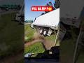 Truck Driver Fell Asleep… Then Lost Control 😱🚛 #truck #shorts