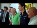 Bruno senna receives the lorenzo bandini trophy