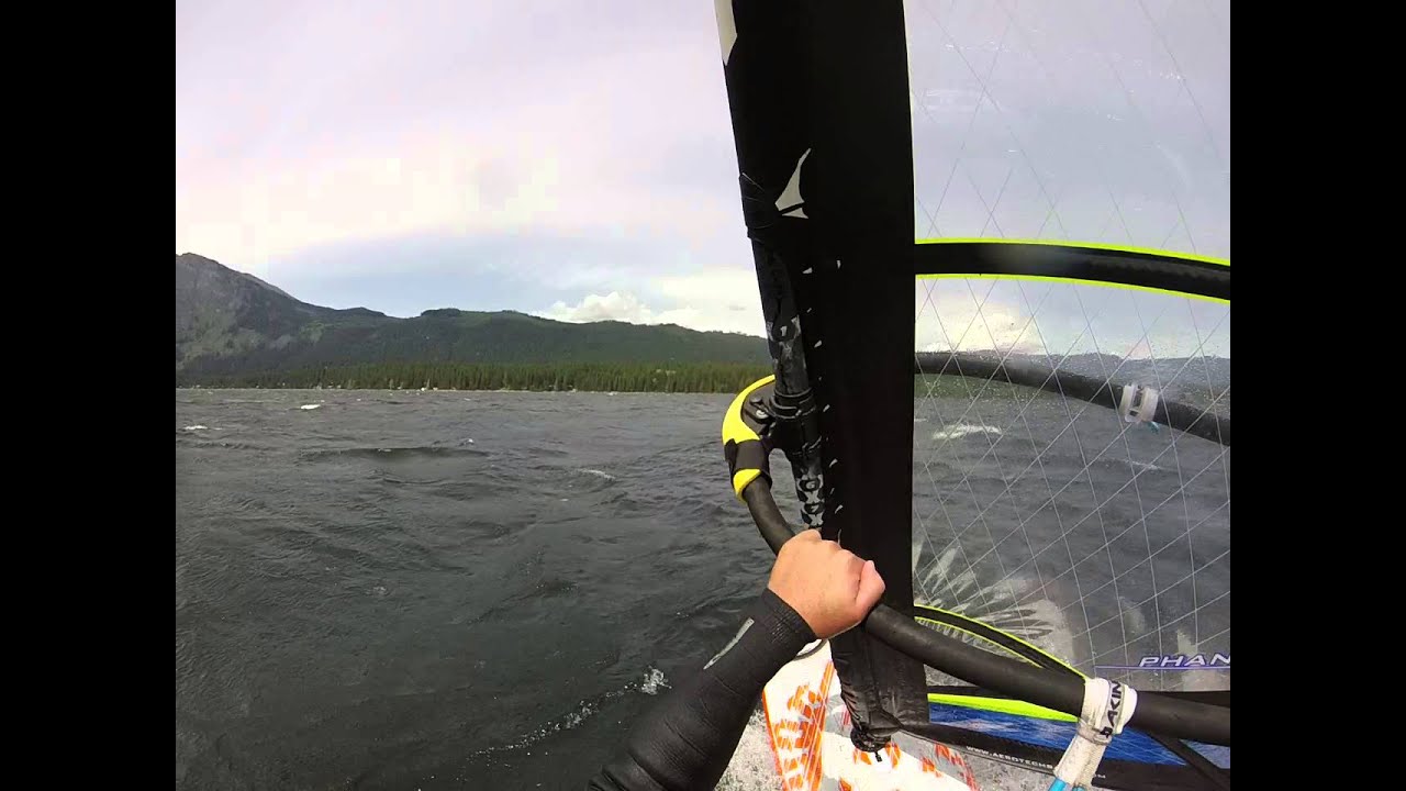 Windsurfing Lake Wenatchee May 2015 YouTube