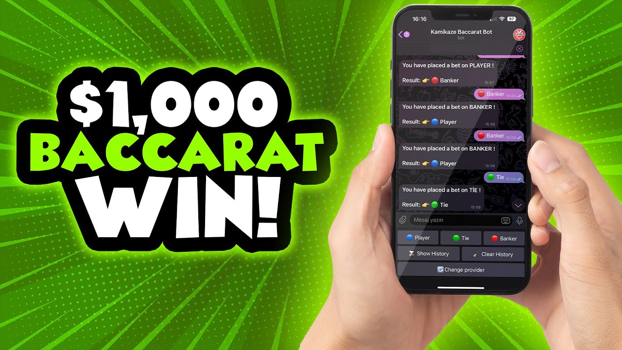 Демонстрация стратегии ИИ для баккары | Без использования реальных денег