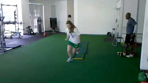 Xtreme Athlete  Julia Hooks Ladder drills