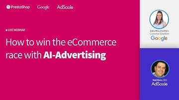 AdScale Webinar - How to win the eCommerce race with AI-Advertising