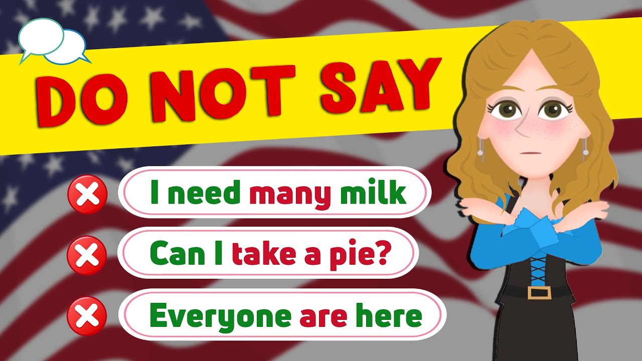 English Speaking Course to Fix Common Mistakes (A1-B1) | English Speaking Practice for Beginners