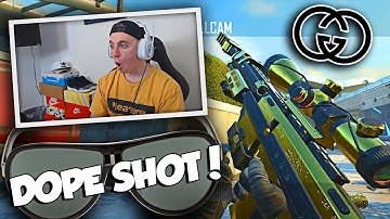 I HIT A DOPE SHOT FIRST GAME ON! (GUCCI GLASSES LUCK) BO2 Trickshotting