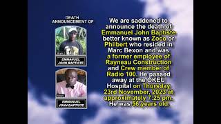 Emmanuel John Baptiste short