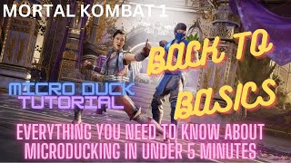 Mortal Kombat 1: Back to Basics #9 Micro Duck Tutorial