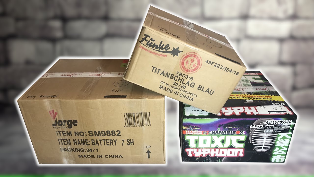 Röder Feuerwerk Unboxing | Silvester 2020/21 | PyroJosch