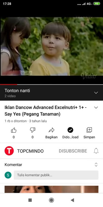 Download lagu iklan dancow advanced Exceluntri  1  15s