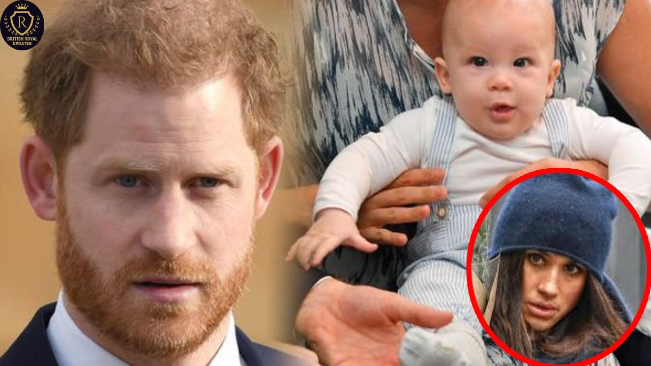 Meghan Markle C-aught Pushing Harry Away to R-eject Question on Archie ...