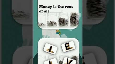 Solve the Controversial Quote! 💰 "Money is the root of all _____" #QuotePuzzle