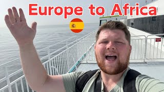 A Cross Continent Ferry Without Leaving ONE Country? How To Get To Ceuta!