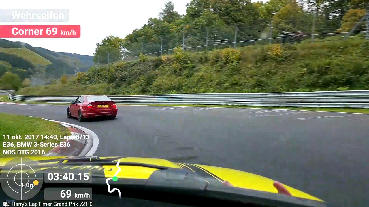 Following A Friends E46 M3 On The Nurburging Nordschleife Youtube