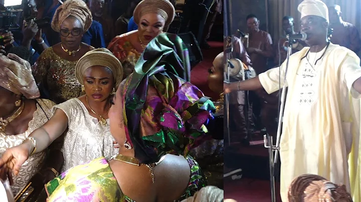 K1 DE ULTIMATE SERENADES THE WEDDING CERMONEY OF  OLUWAKEMI AND IBRAHEEM IN LAGOS