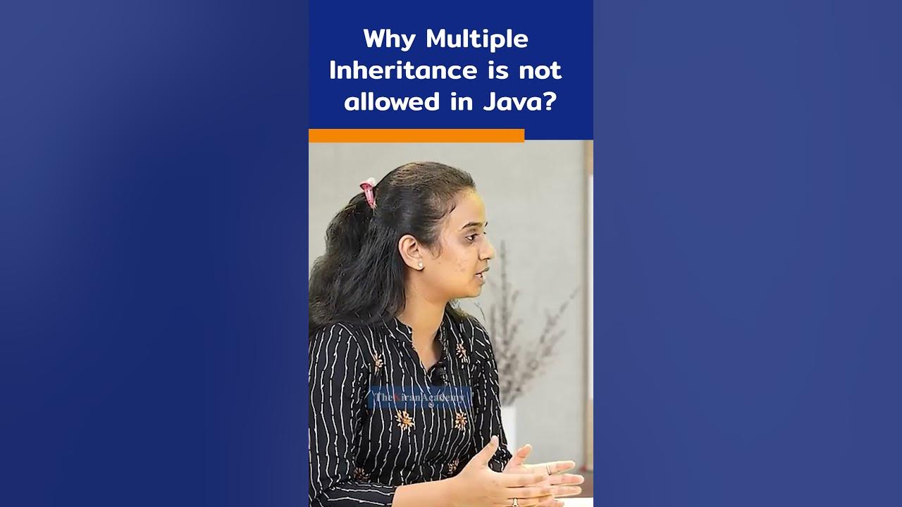 Java Interview Question | Why Multiple Inheritance is not allow in Java ...