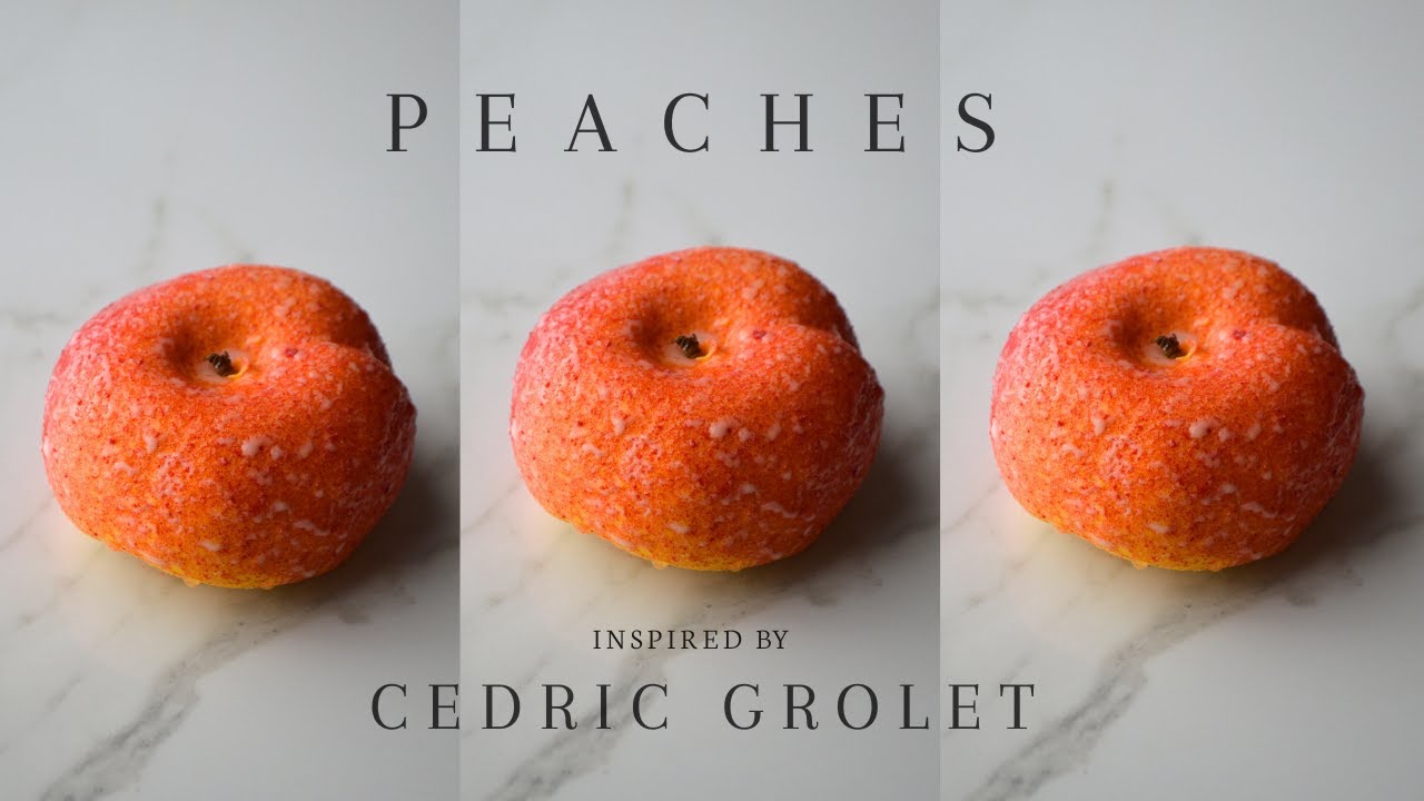 PEACH 🍑 inspired by CEDRIC GROLET | Denise Castagno |