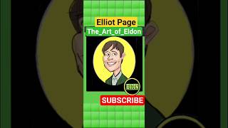 Elliot Page Art #elliotpage #caricature #caricaturesketch #drawingcaricatures #draw #caricatureart