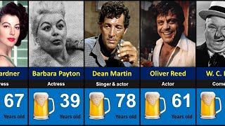 Hollywood Actors Who Drank Themselves To Death  Worst Alcoholics in Hollywood History