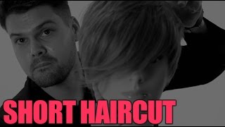 ⁣Pixie Haircut 2016 - Short Women's Haircut Step By Step How To Video