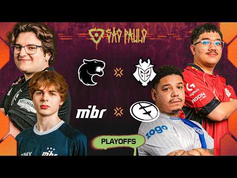 FUR x G2 | MIBR x EG | VCT Americas Etapa 2 | Playoffs - Dia 3