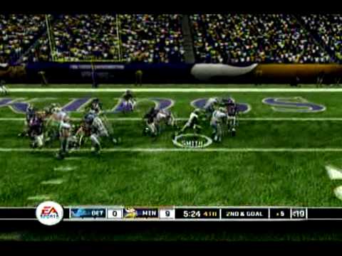 Madden '10 Predictions - Week 10 Minnesota Vikings...