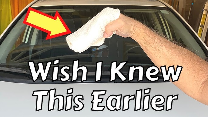 How to Clean the Inside of Your Car Windshield