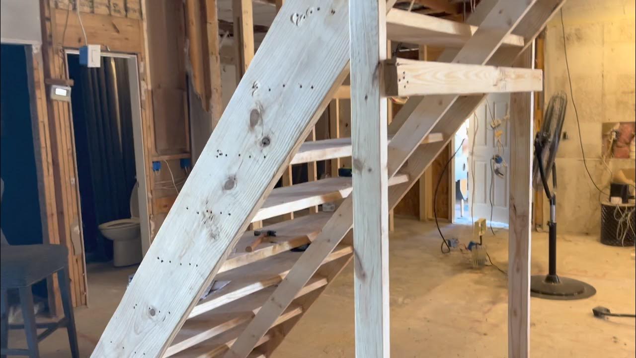 Load Bearing Wall Pros Steel and LVL w/ floating stairs YouTube