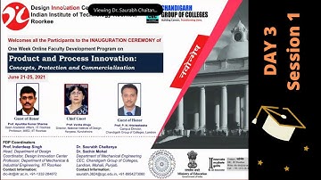 FDP IIT Roorkee Day 3 Design Thinking | Research Methodology | design thinking project ideas