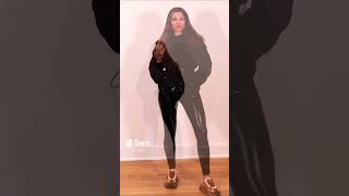 MONCLER ADONIS JACKET and Pairadize Leather Pants #shortvideo