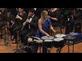 Umich symphony band  jennifer higdon  percussion concerto for solo percussion and band 2009