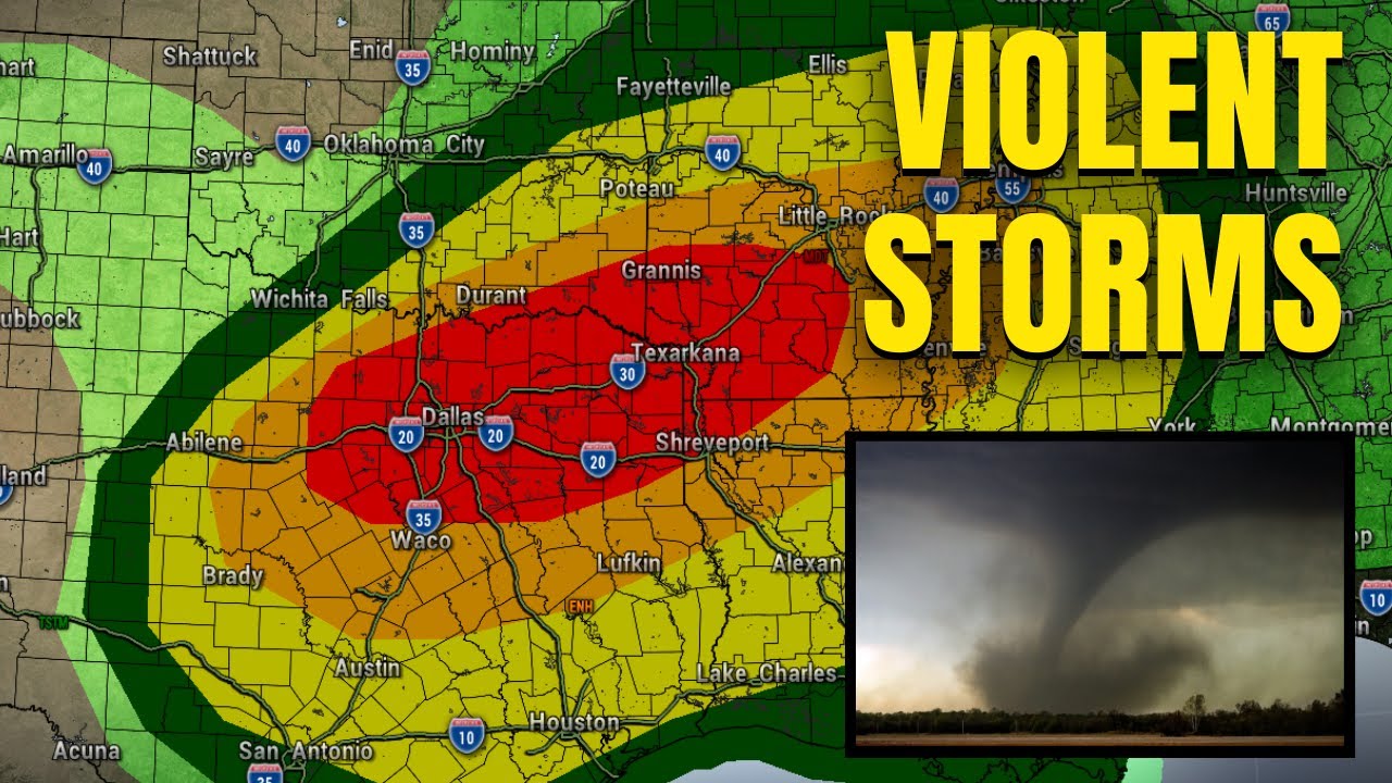 LIVE COVERAGE - Major severe weather outbreak expected this afternoon ...