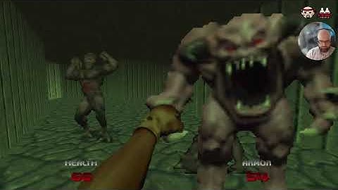 D64 Unseen Evil in Doom1 .E2M2: Containment Area (TC mod / 60fps)