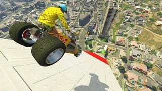 MEGA RAMPA MOTO SALCHICHA! - GTA V ONLINE - GTA 5 ONLINE