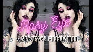 Rosy Eye Tutorial + New Fave Foundation???